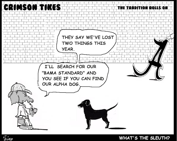 Crimson Tikes: What's the Sleuth?